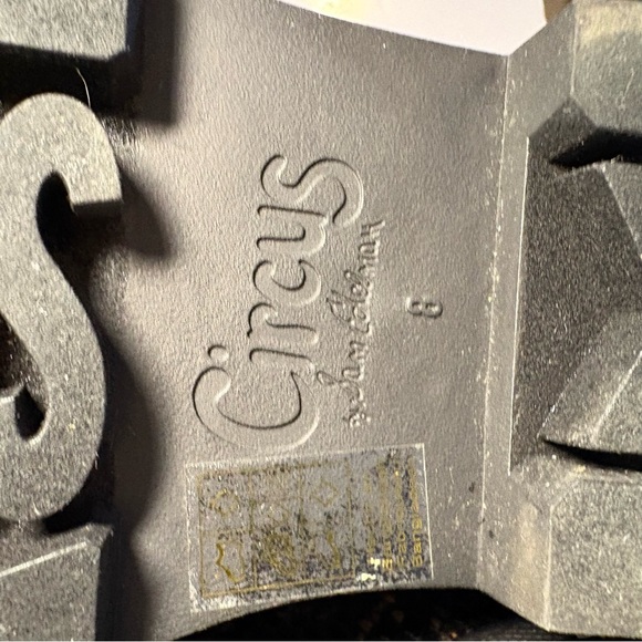 Women’s’ Circus by Sam Edelman, vegan, snakeskin colour Boots, Sz 8, like new - Picture 6 of 11